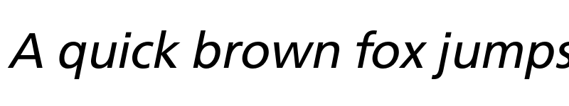 Preview of FONTSPRING DEMO - FreeSet Book Italic font