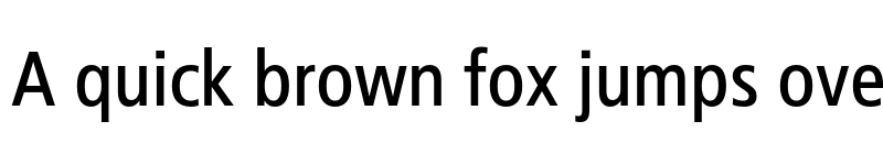 Preview of FONTSPRING DEMO - FreeSet Cond Book Regular font