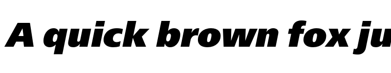 Preview of FONTSPRING DEMO - FreeSet Extra Bold Italic font