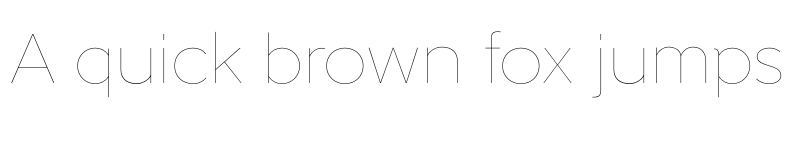 Preview of FONTSPRING DEMO - Freud Hairline Regular font