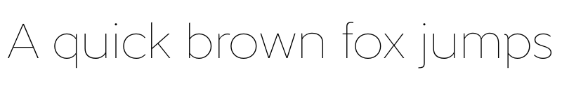 Preview of FONTSPRING DEMO - Freud Thin Regular font