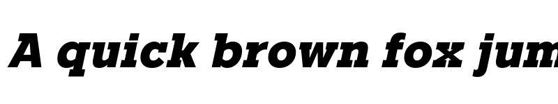 Preview of FONTSPRING DEMO - Fried Chicken Black Italic font