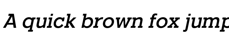 Preview of FONTSPRING DEMO - Fried Chicken Med Italic font