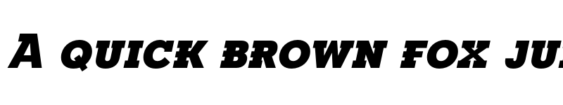 Preview of FONTSPRING DEMO - Fried Chicken SC Black Italic font