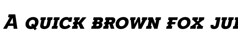 Preview of FONTSPRING DEMO - Fried Chicken SC ExtBd Italic font