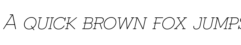 Preview of FONTSPRING DEMO - Fried Chicken SC Thin Italic font