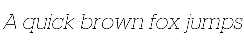 Preview of FONTSPRING DEMO - Fried Chicken Thin Italic font