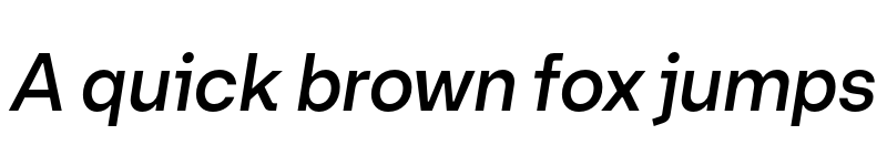 Preview of FONTSPRING DEMO - Friends SemiBold Italic font