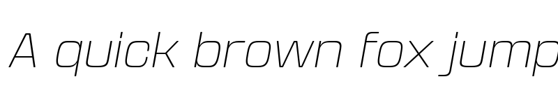 Preview of FONTSPRING DEMO - From the Stars El Italic font