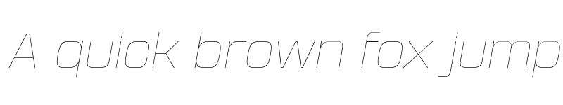 Preview of FONTSPRING DEMO - From the Stars Ul Italic font