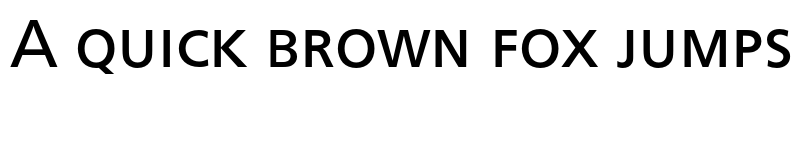 Preview of FONTSPRING DEMO - FrontPage Pro Caps Regular font