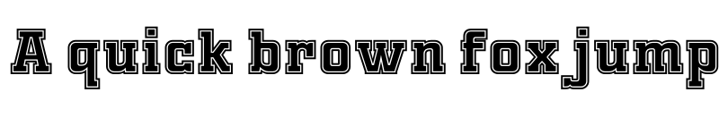 Preview of FONTSPRING DEMO - FTY OLD SPORT COLLEGE Regular font