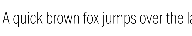 Preview of FONTSPRING DEMO - FullerSansDTCond ExtraLight ExtraLight font