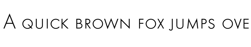 Preview of FONTSPRING DEMO - Function Pro Caps Light Regular font