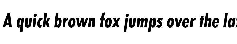 Preview of FONTSPRING DEMO - Function Pro Cd Bold Italic font