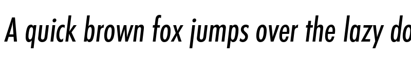 Preview of FONTSPRING DEMO - Function Pro Cd Medium Italic font