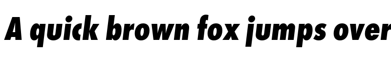 Preview of FONTSPRING DEMO - Function Pro Cd Xbold Italic font