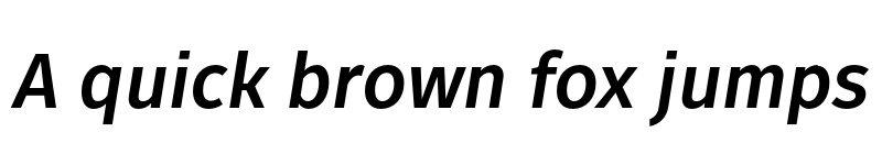 Preview of FONTSPRING DEMO - Fuse Bold Italic font