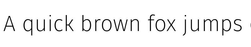 Preview of FONTSPRING DEMO - Fuse Light Regular font