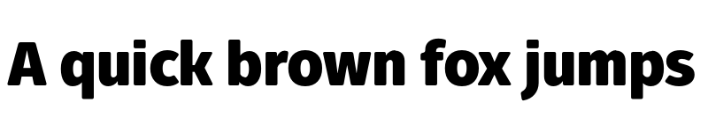 Preview of FONTSPRING DEMO - Fuse V.2 Display Black Regular font