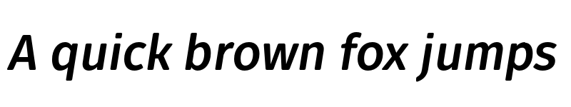 Preview of FONTSPRING DEMO - Fuse V.2 Display Bold Italic font