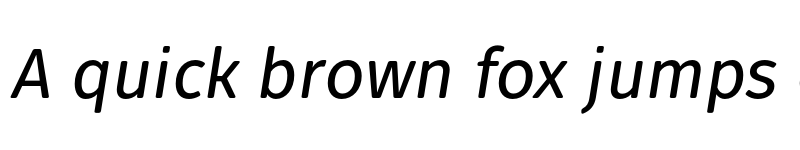 Preview of FONTSPRING DEMO - Fuse V.2 Display Italic font