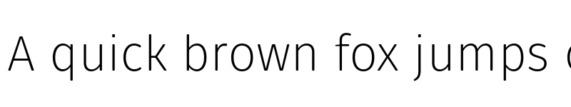 Preview of FONTSPRING DEMO - Fuse V.2 Display Light Regular font