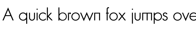 Preview of FONTSPRING DEMO - FuturaClassicLight Regular font