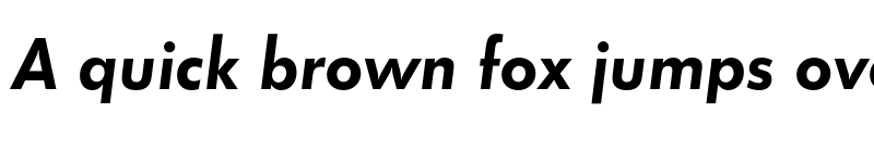 Preview of FONTSPRING DEMO - FuturaDem Italic font