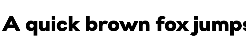 Preview of FONTSPRING DEMO - Gabriel Sans Black Regular font