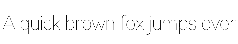 Preview of FONTSPRING DEMO - Gabriel Sans Cond Thin Regular font