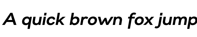 Preview of FONTSPRING DEMO - Gabriel Sans Normal Bold Italic font