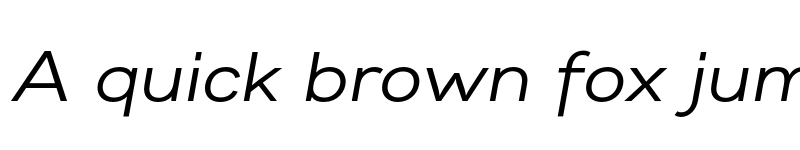 Preview of FONTSPRING DEMO - Gabriel Sans Normal Italic font