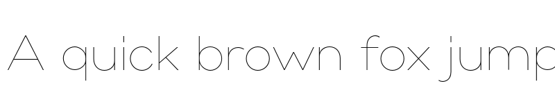 Preview of FONTSPRING DEMO - Gabriel Sans Thin Regular font