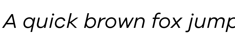 Preview of FONTSPRING DEMO - Galano Grotesque Italic font