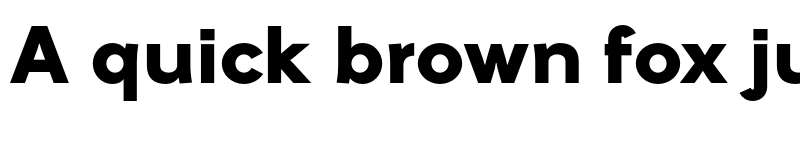 Preview of FONTSPRING DEMO - Galeb Black Regular font