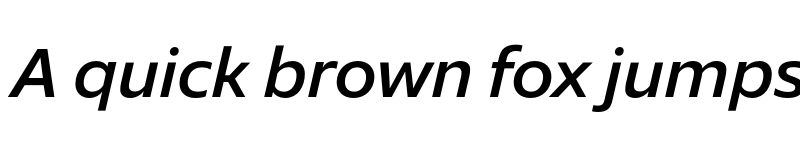 Preview of FONTSPRING DEMO - Galvani Medium Italic Regular font