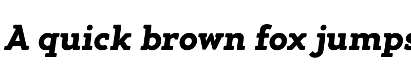 Preview of FONTSPRING DEMO - Gambero ExtraBold Italic font