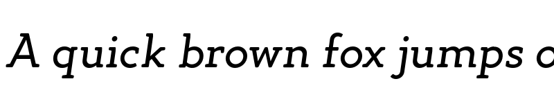 Preview of FONTSPRING DEMO - Gambero Italic font