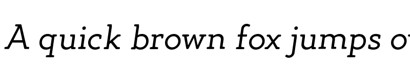 Preview of FONTSPRING DEMO - Gambero Light Italic font