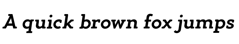 Preview of FONTSPRING DEMO - Gambero SemiBold Italic font