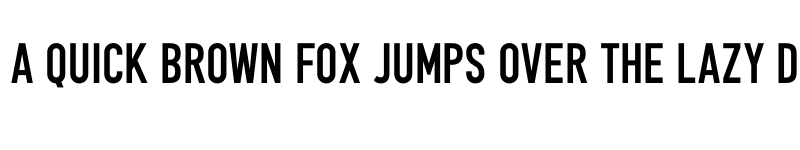 Preview of FONTSPRING DEMO - Gambler Gth Regular font