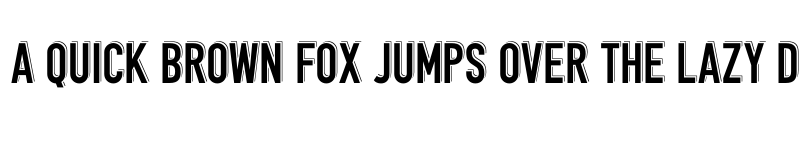 Preview of FONTSPRING DEMO - Gambler GthS Regular font