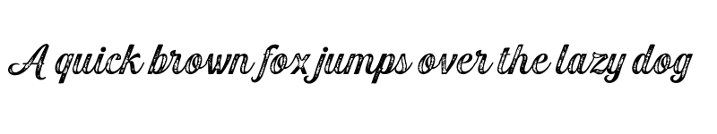 Preview of FONTSPRING DEMO - Gambler Scr Print Bold font