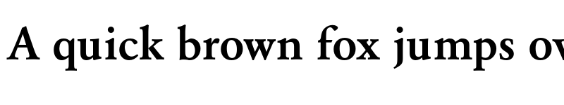 Preview of FONTSPRING DEMO - Garamond Classic FS Bold font