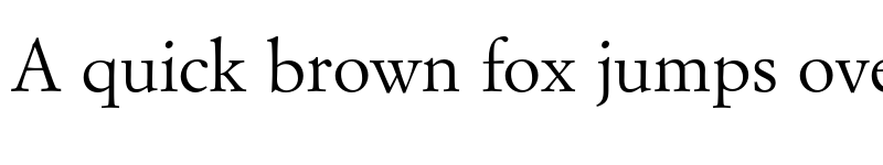 Preview of FONTSPRING DEMO - Garamond Italian Regular font