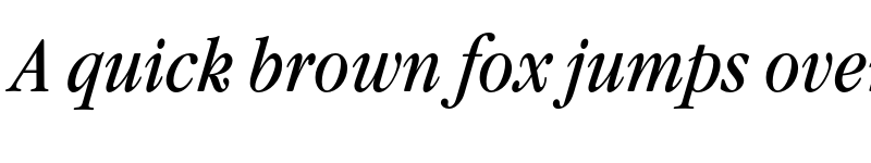 Preview of FONTSPRING DEMO - Garamond Modern FS Italic font