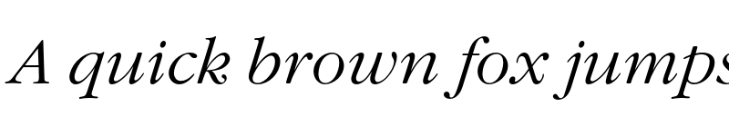 Preview of FONTSPRING DEMO - Garamond Nova Pro Light Italic font