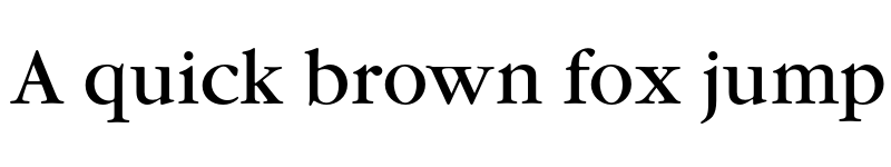 Preview of FONTSPRING DEMO - Garamond Nova Pro Regular font