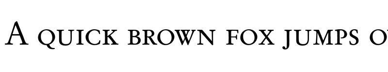 Preview of FONTSPRING DEMO - Garamond Original Pro Caps Regular font
